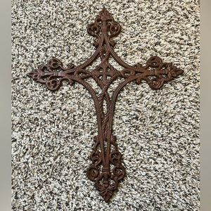 Metal Cross Home Decor